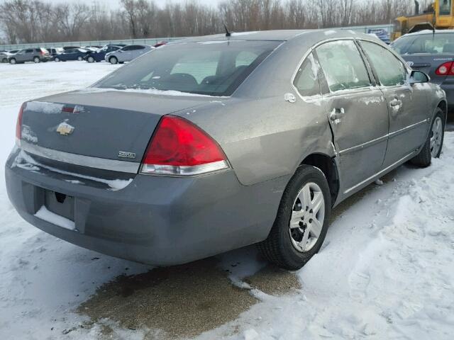 2G1WB58K579115967 - 2007 CHEVROLET IMPALA LS GRAY photo 4