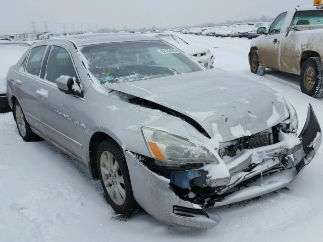 1HGCM66597A042986 - 2007 HONDA ACCORD EX SILVER photo 1