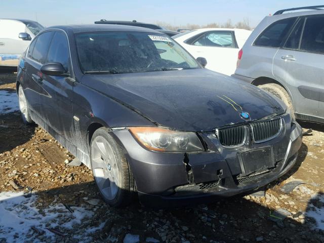 WBAVB335X6PS13737 - 2006 BMW 330 I GRAY photo 1