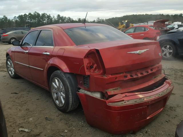 2C3KA63H28H335069 - 2008 CHRYSLER 300C MAROON photo 3