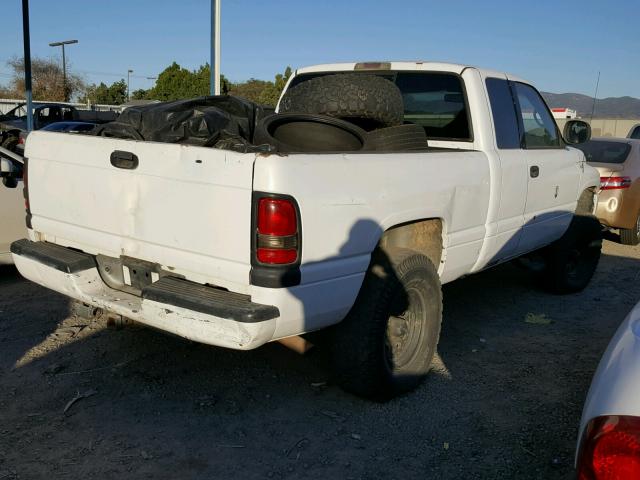 1B7HF13Z81J213372 - 2001 DODGE RAM 1500 WHITE photo 4