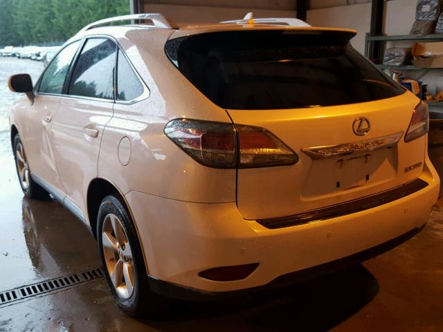 JTJBK1BA9D2033892 - 2013 LEXUS RX 350 WHITE photo 3