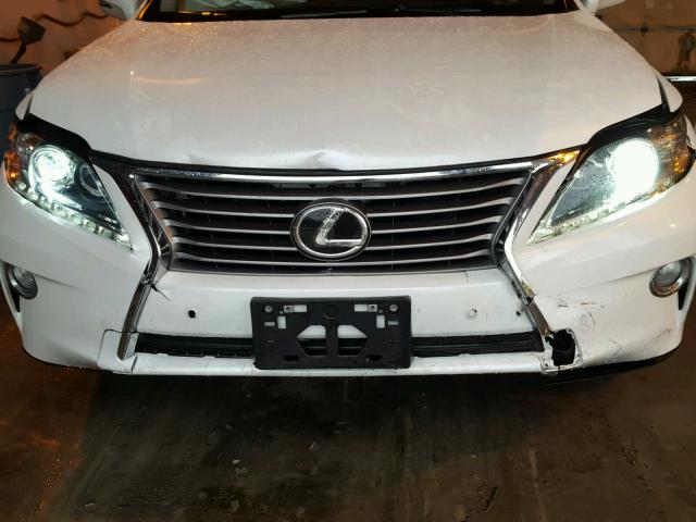 JTJBK1BA9D2033892 - 2013 LEXUS RX 350 WHITE photo 9