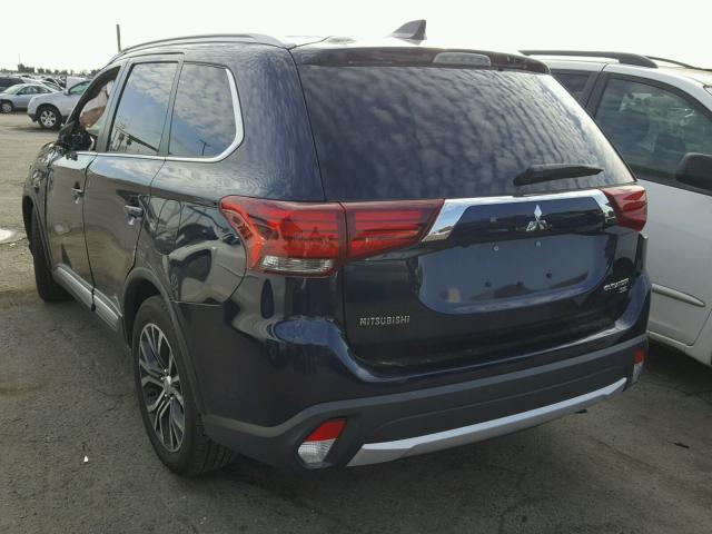 JA4AD3A30HZ065810 - 2017 MITSUBISHI OUTLANDER BLUE photo 3