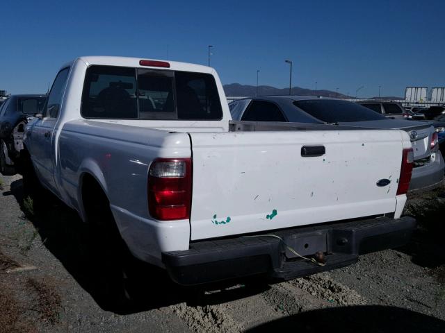 1FTYR10D22PB08177 - 2002 FORD RANGER WHITE photo 3