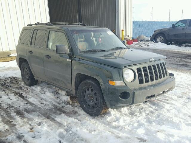 1J8FF28BX9D192407 - 2009 JEEP PATRIOT SP GREEN photo 1