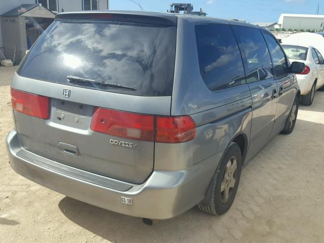 2HKRL18501H572260 - 2001 HONDA ODYSSEY LX GRAY photo 4