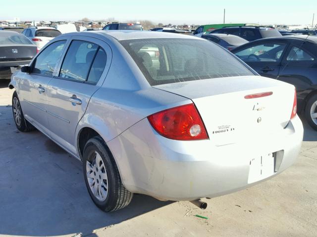 1G1AD5F55A7161440 - 2010 CHEVROLET COBALT 1LT GRAY photo 3