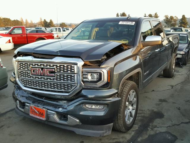 3GTU2PEC9JG100425 - 2018 GMC SIERRA K15 GRAY photo 2