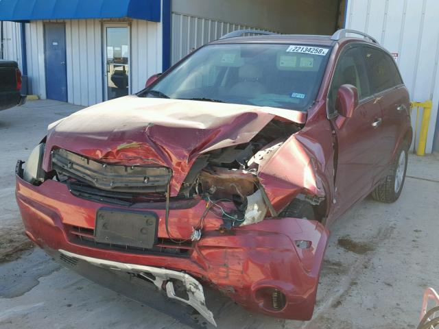 3GSCL53729S590447 - 2009 SATURN VUE XR RED photo 2