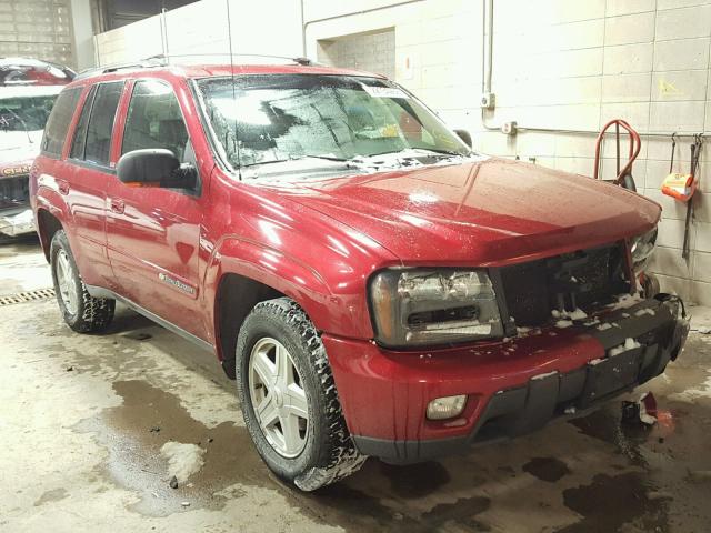 1GNDT13S632414184 - 2003 CHEVROLET TRAILBLAZE RED photo 1