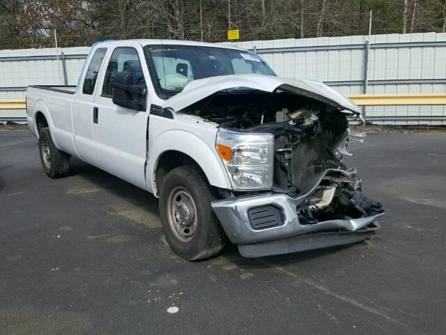 1FT7X2A67FEA10139 - 2015 FORD F250 SUPER WHITE photo 1