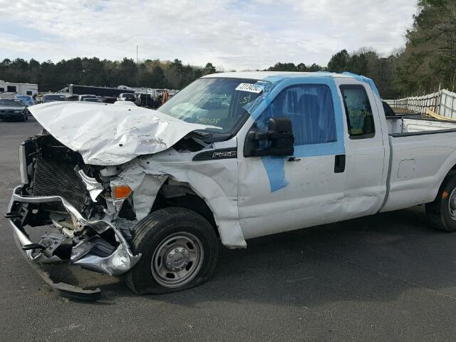 1FT7X2A67FEA10139 - 2015 FORD F250 SUPER WHITE photo 9