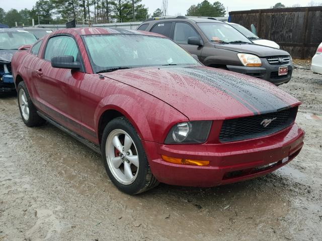 1ZVFT80N255137542 - 2005 FORD MUSTANG RED photo 1