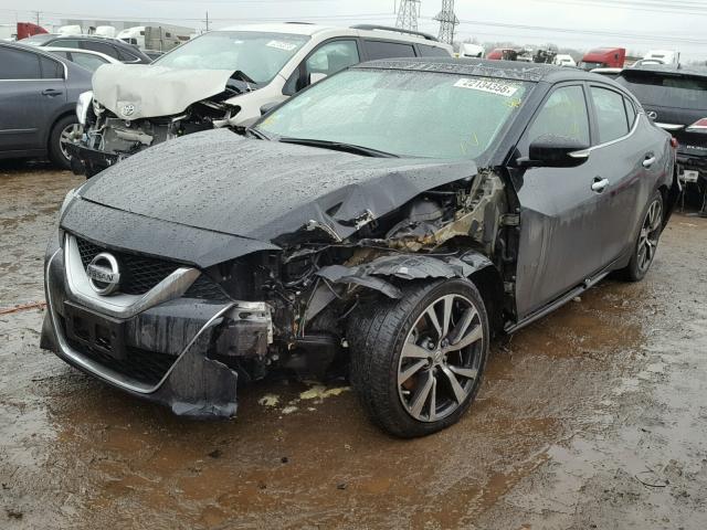 1N4AA6AP0HC401841 - 2017 NISSAN MAXIMA 3.5 BLACK photo 2