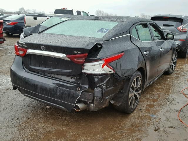 1N4AA6AP0HC401841 - 2017 NISSAN MAXIMA 3.5 BLACK photo 4