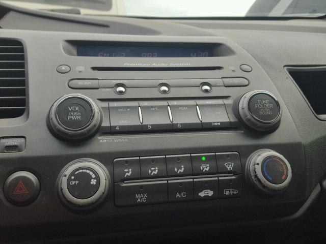 2HGFG1B94AH522765 - 2010 HONDA CIVIC EXL 黑色 照片 10