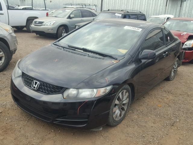 2HGFG1B94AH522765 - 2010 HONDA CIVIC EXL BLACK photo 2