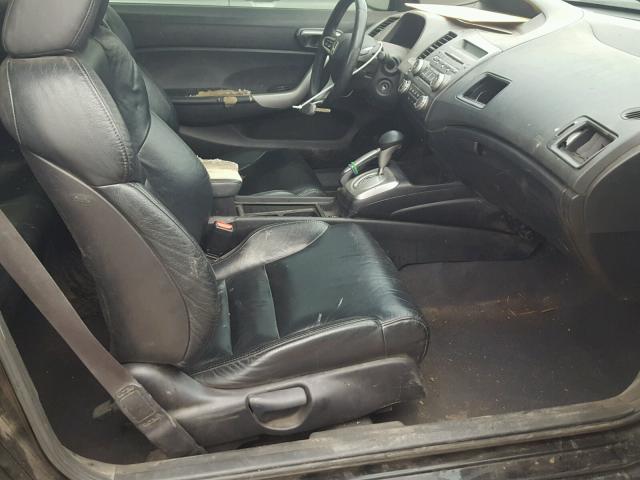 2HGFG1B94AH522765 - 2010 HONDA CIVIC EXL 黑色 照片 5