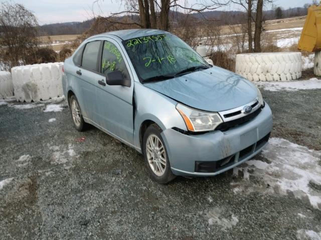 1FAHP35N18W161590 - 2008 FORD FOCUS SE BLUE photo 1