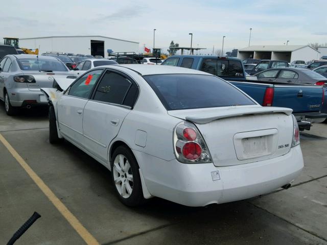 1N4BL11D26N343403 - 2006 NISSAN ALTIMA SE WHITE photo 3