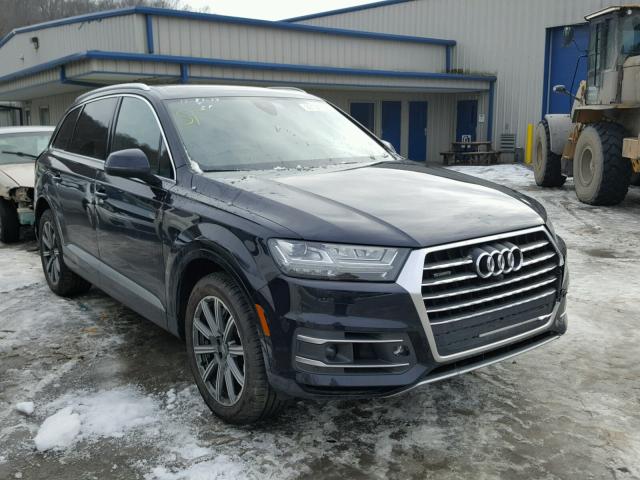 WA1LAAF79JD007568 - 2018 AUDI Q7 PREMIUM BLUE photo 1