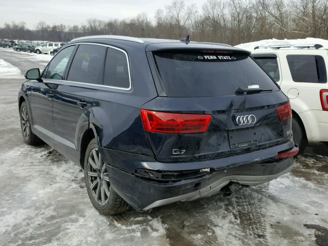 WA1LAAF79JD007568 - 2018 AUDI Q7 PREMIUM BLUE photo 3