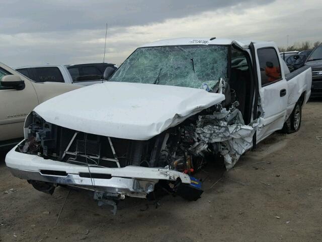 2GCEC13Z561277365 - 2006 CHEVROLET SILVERADO WHITE photo 2