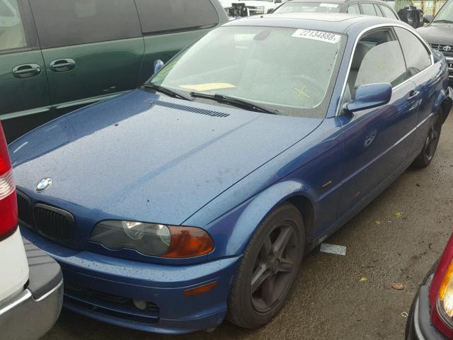 WBABM5348YJN90041 - 2000 BMW 328 CI BLUE photo 2