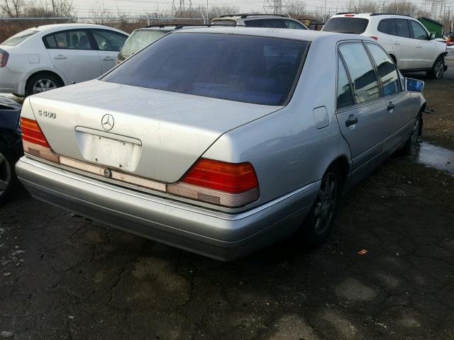 WDBGA51E5TA293460 - 1996 MERCEDES-BENZ S 500 SILVER photo 4