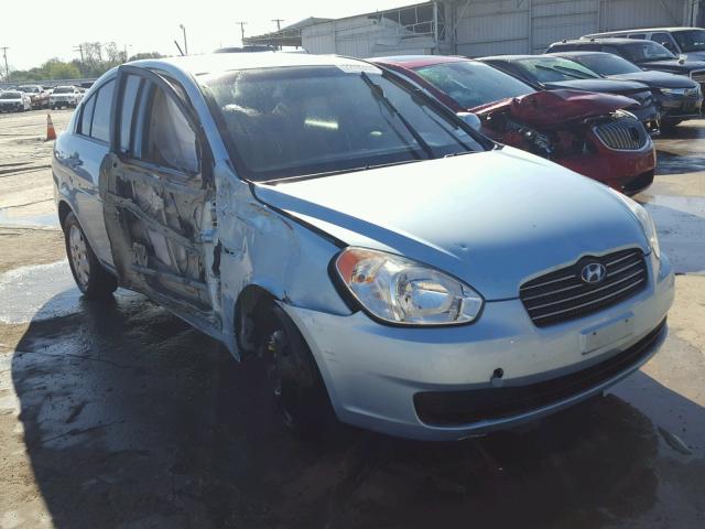 KMHCN4AC0AU421382 - 2010 HYUNDAI ACCENT GLS BLUE photo 1