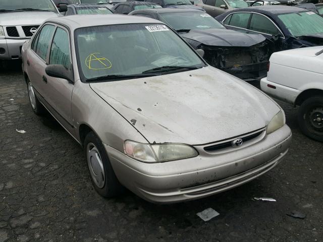 1NXBR12E9YZ347016 - 2000 TOYOTA COROLLA VE BEIGE photo 1