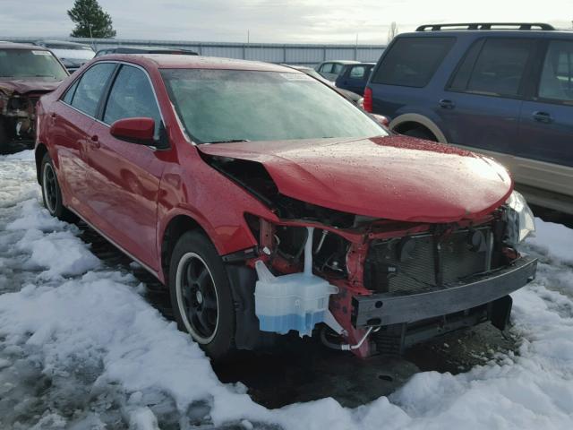 4T4BF1FK7ER353200 - 2014 TOYOTA CAMRY L RED photo 1