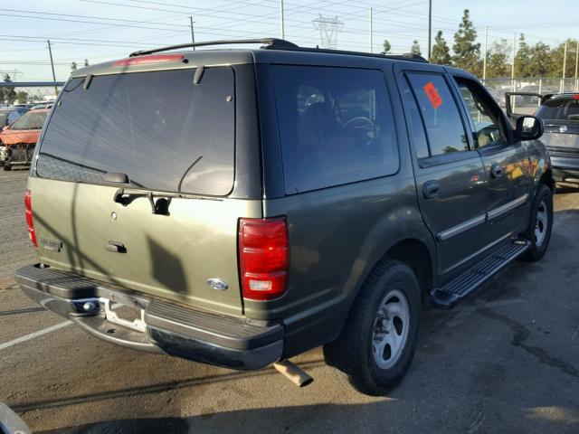 1FMRU15W11LB34607 - 2001 FORD EXPEDITION GREEN photo 4