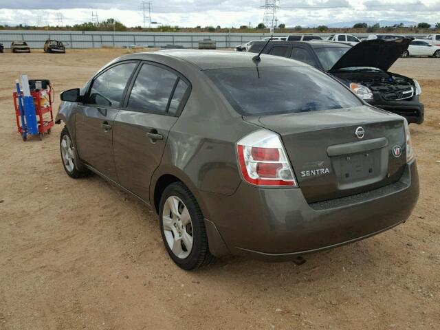 3N1AB61E88L764983 - 2008 NISSAN SENTRA 2.0 CHARCOAL photo 3