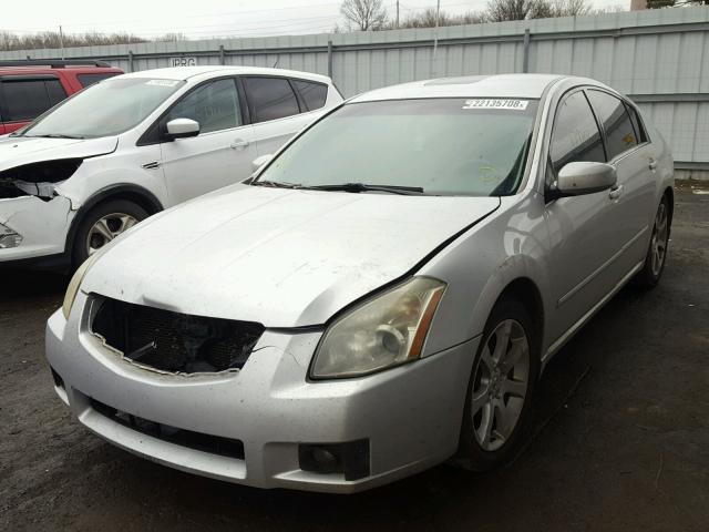 1N4BA41E18C824581 - 2008 NISSAN MAXIMA SE GRAY photo 2