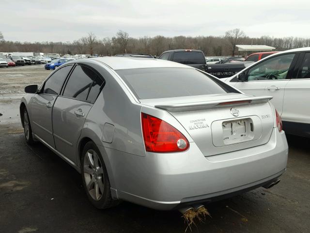 1N4BA41E18C824581 - 2008 NISSAN MAXIMA SE GRAY photo 3