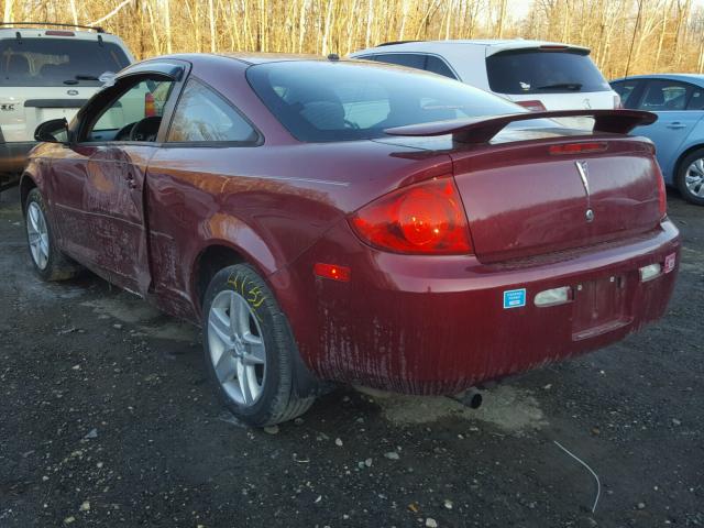 1G2AL18F887234114 - 2008 PONTIAC G5 RED photo 3