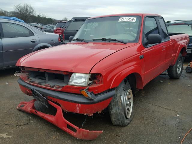 4F4YR16V23TM05403 - 2003 MAZDA B3000 CAB RED photo 2