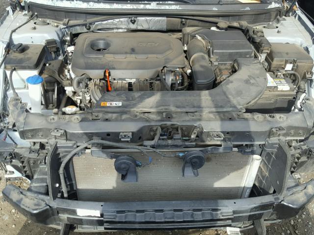 5NPE24AF1FH182099 - 2015 HYUNDAI SONATA SE GRAY photo 7