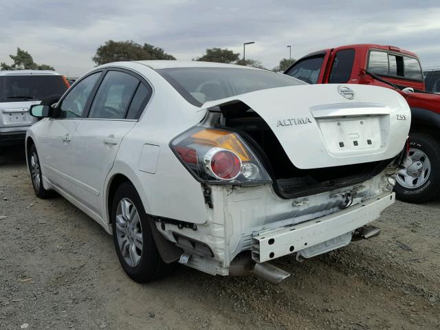 1N4AL2AP3CN447664 - 2012 NISSAN ALTIMA BAS WHITE photo 3