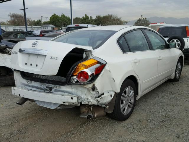 1N4AL2AP3CN447664 - 2012 NISSAN ALTIMA BAS WHITE photo 4