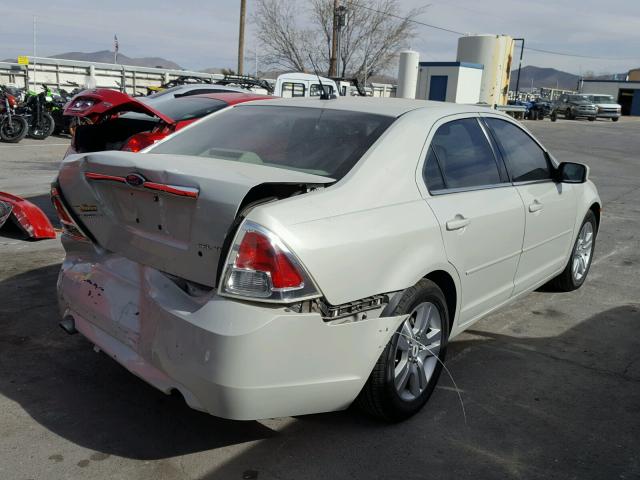 3FAHP08108R112035 - 2008 FORD FUSION SEL BEIGE photo 4