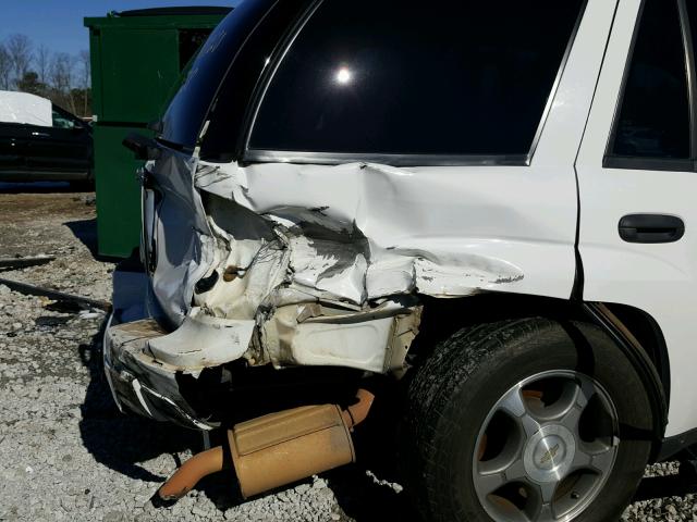 1GNDS13S882125592 - 2008 CHEVROLET TRAILBLAZE TAN photo 9