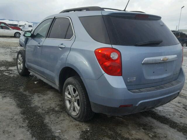 2GNFLFEK8E6182471 - 2014 CHEVROLET EQUINOX LT BLUE photo 3