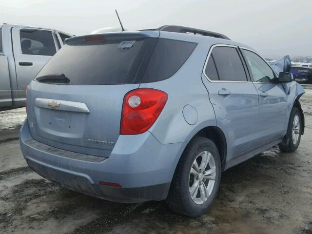 2GNFLFEK8E6182471 - 2014 CHEVROLET EQUINOX LT BLUE photo 4