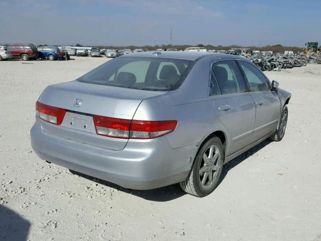 1HGCM66584A019081 - 2004 HONDA ACCORD EX SILVER photo 4