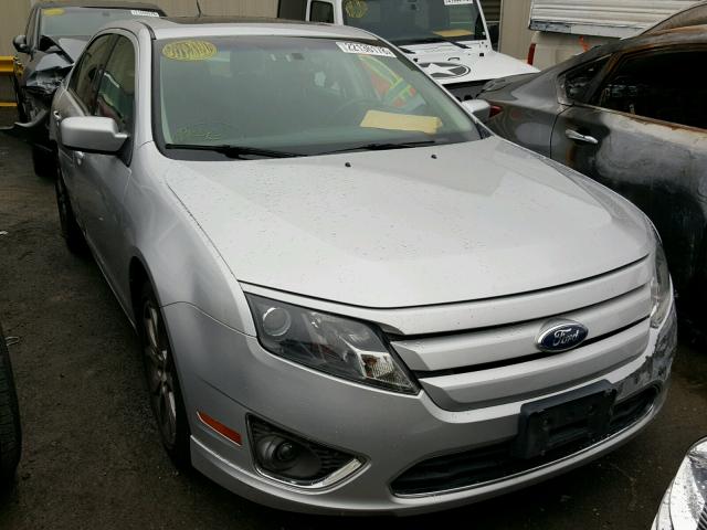 3FAHP0HA6CR116843 - 2012 FORD FUSION SE SILVER photo 1