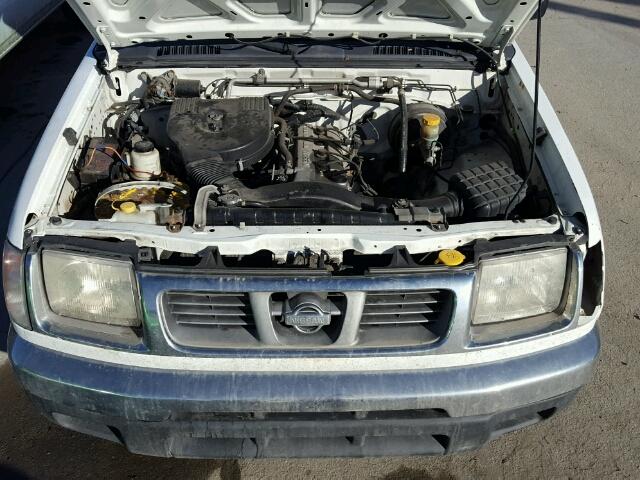 1N6DD21S0YC400262 - 2000 NISSAN FRONTIER X WHITE photo 7