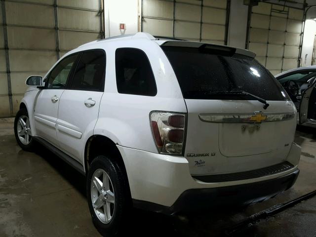 2CNDL73F466045116 - 2006 CHEVROLET EQUINOX LT WHITE photo 3